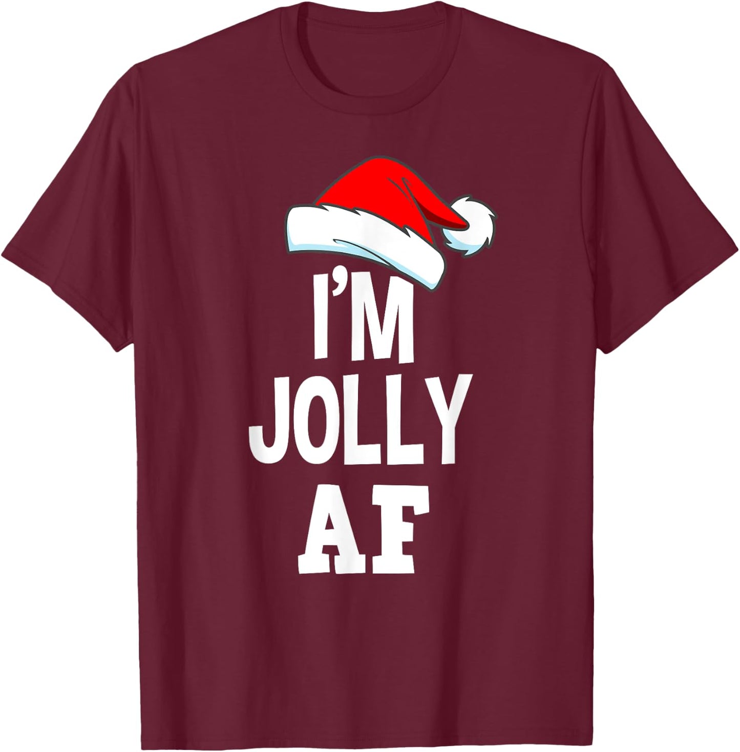 Christmas Adult Shirt, Naughty Christmas Pajama, Men Women T-Shirt - T-Shirt | Maroon