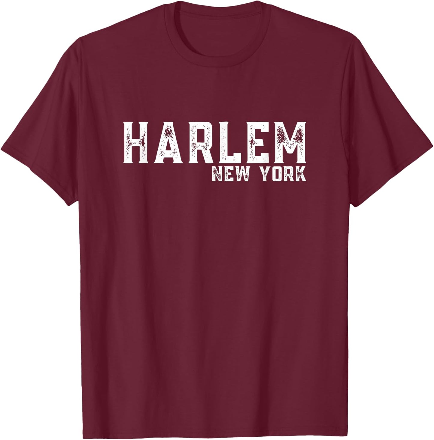 Harlem T-Shirt - T-Shirt | Maroon