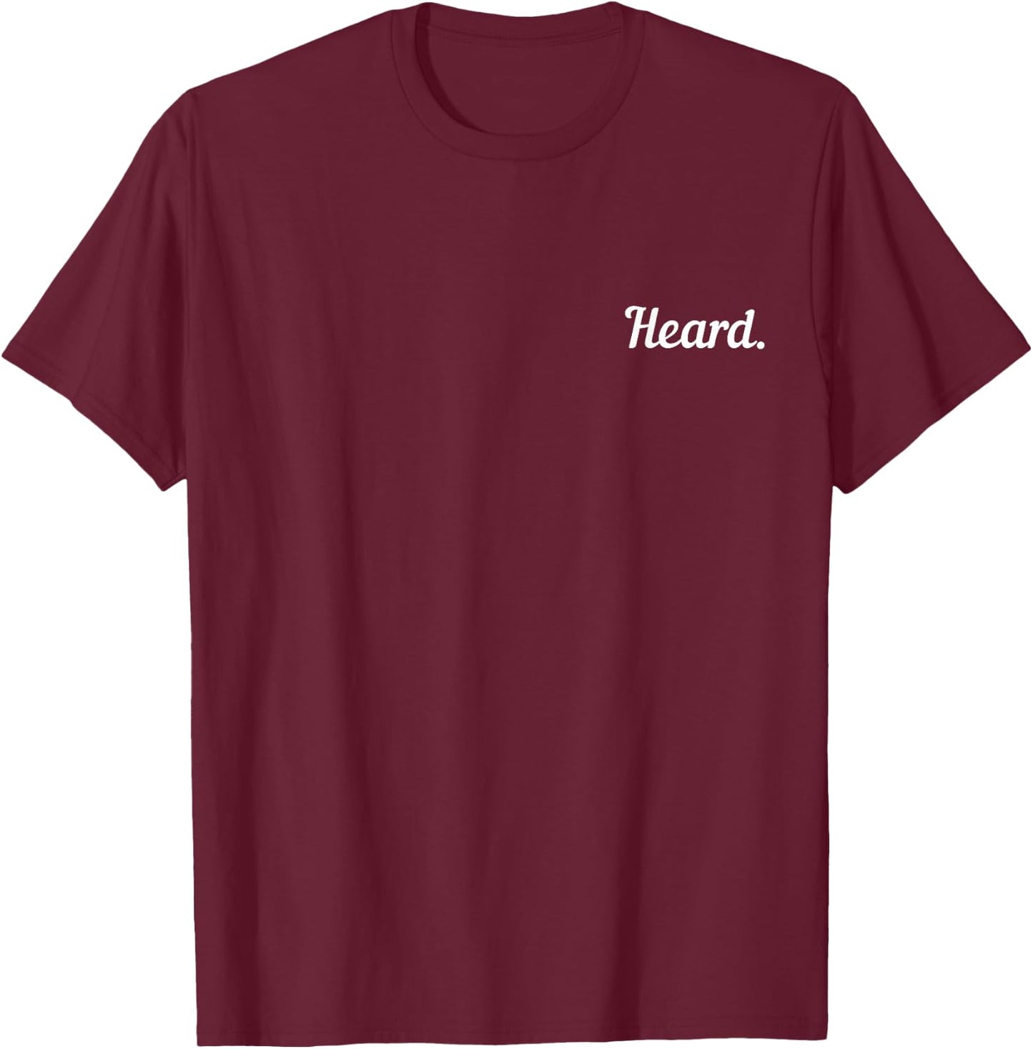 Heard Chef Restaurant Slang Culinary School Cooking T-Shirt - T-Shirt | Maroon