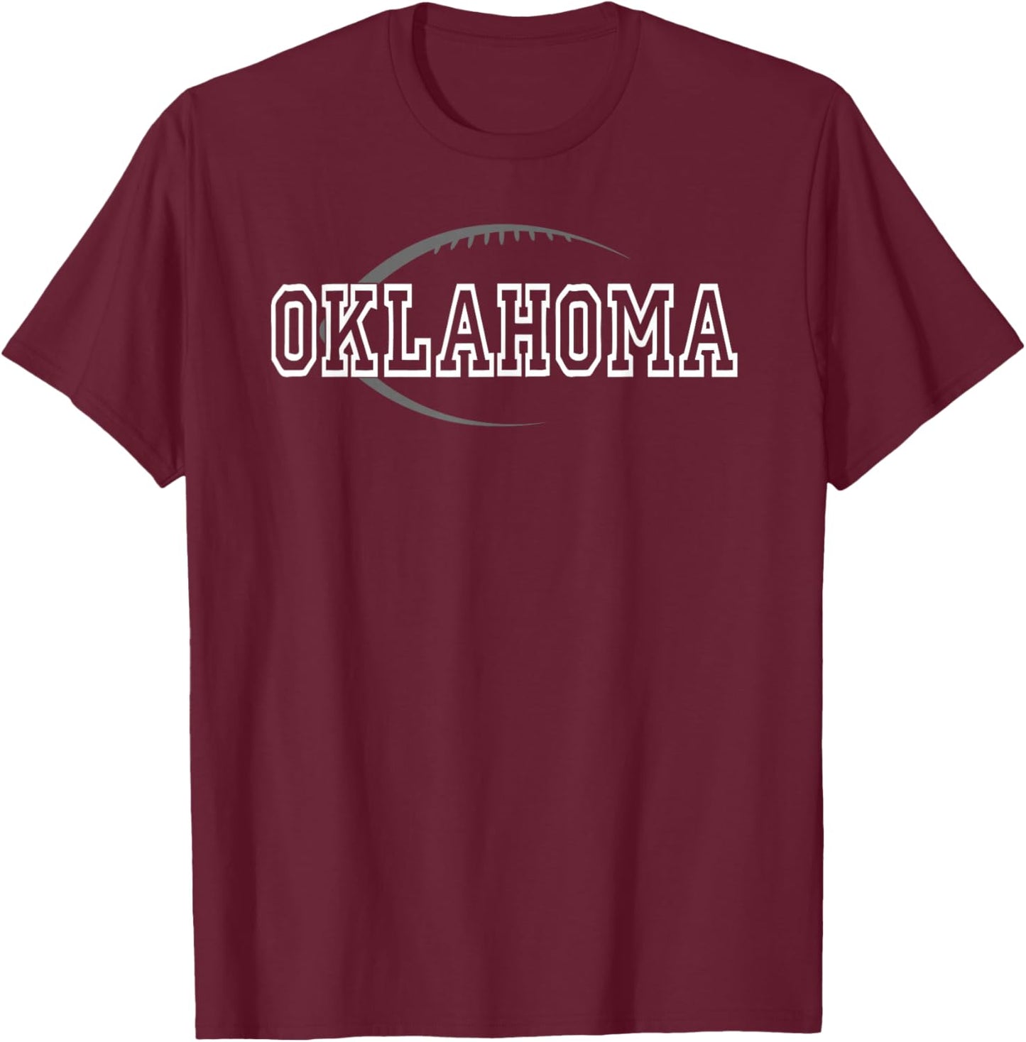 Oklahoma Football Icon T-Shirt - T-Shirt | Maroon