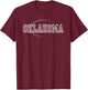 Oklahoma Football Icon T-Shirt - T-Shirt | Maroon