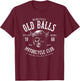 Vintage Motorcycle Birthday 's 55th Birthday T-Shirt - T-Shirt | Maroon