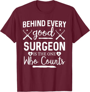 Surgical Life Funny Nursing Surgical Tech Surgery Nurse Surg T-Shirt - T-Shirt | Maroon