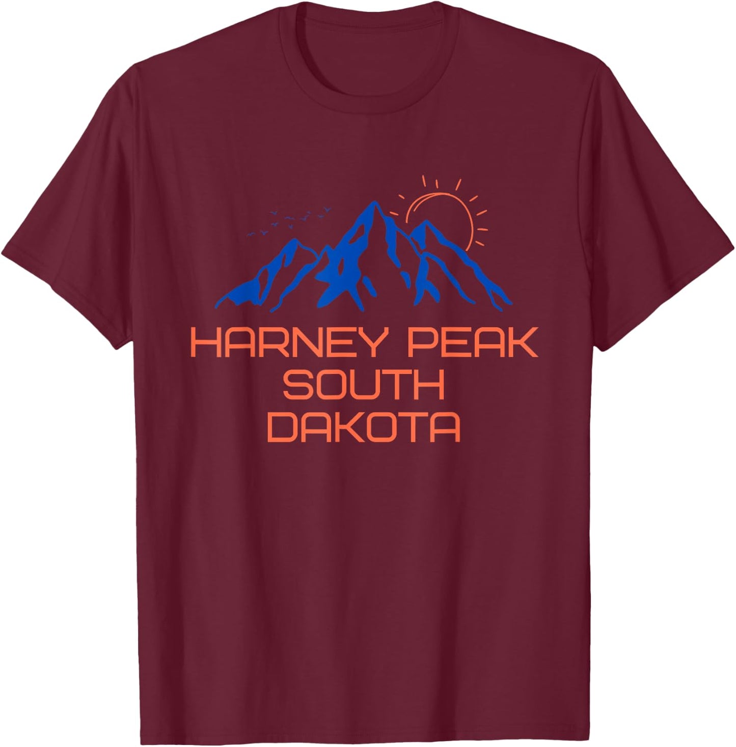 Hiking Harney Peak South Dakota Mountain Climbing For Me T-Shirt - T-Shirt | Maroon