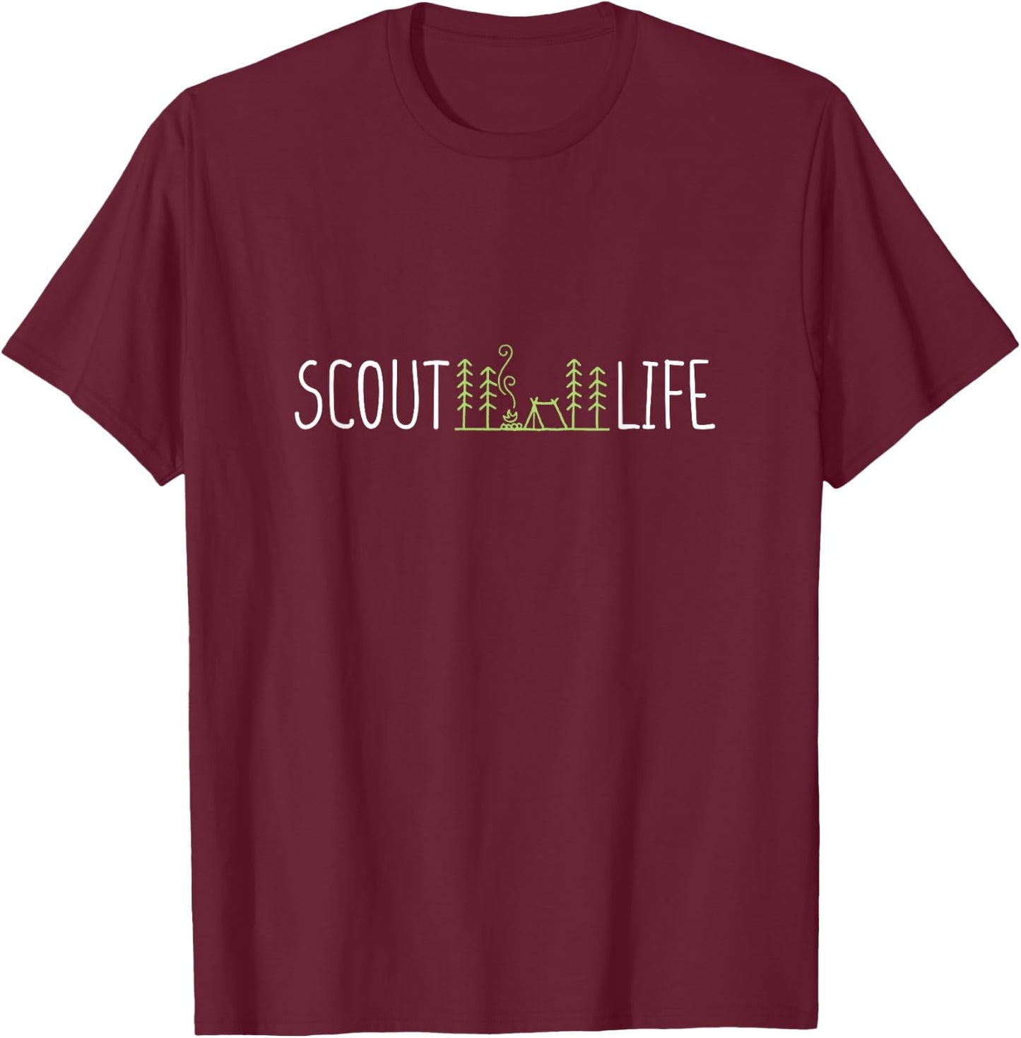 Scout Life for Scouts T-Shirt - T-Shirt | Maroon