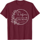 No Weapon Formed Against You Shall Prosper, Man Of Faith T-Shirt - T-Shirt | Maroon