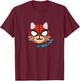 Amazon Essentials Marvel Spider-Man Spider-Cat Portrait T-Shirt - T-Shirt | Maroon