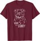 Staffordshire Bull Terrier loved by a staffy dog saying Women T-Shirt - T-Shirt | Maroon