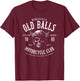 Vintage Motorcycle Birthday 's 40th Birthday T-Shirt - T-Shirt | Maroon