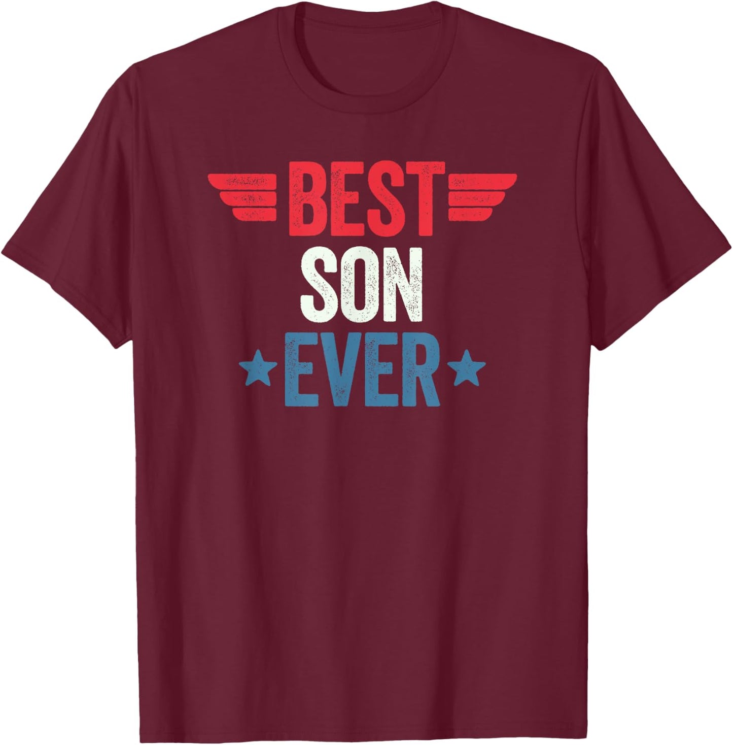 Best Son Ever T-Shirt - T-Shirt | Maroon