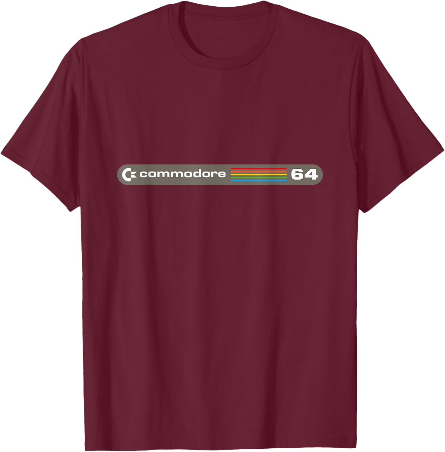 Commodore - C64 T-Shirt - T-Shirt | Maroon