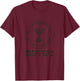 Mossad IDF Israel Secret Service Logo Tzahal Mossad T-Shirt - T-Shirt | Maroon