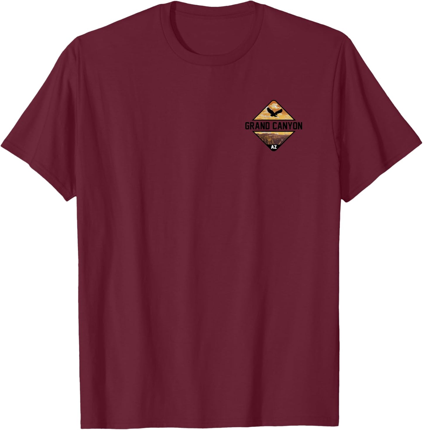 Grand Canyon National Park Graphic T-Shirt - T-Shirt | Maroon