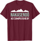 Nakasendo Accomplished Hiking Route In Japan T-Shirt - T-Shirt | Maroon