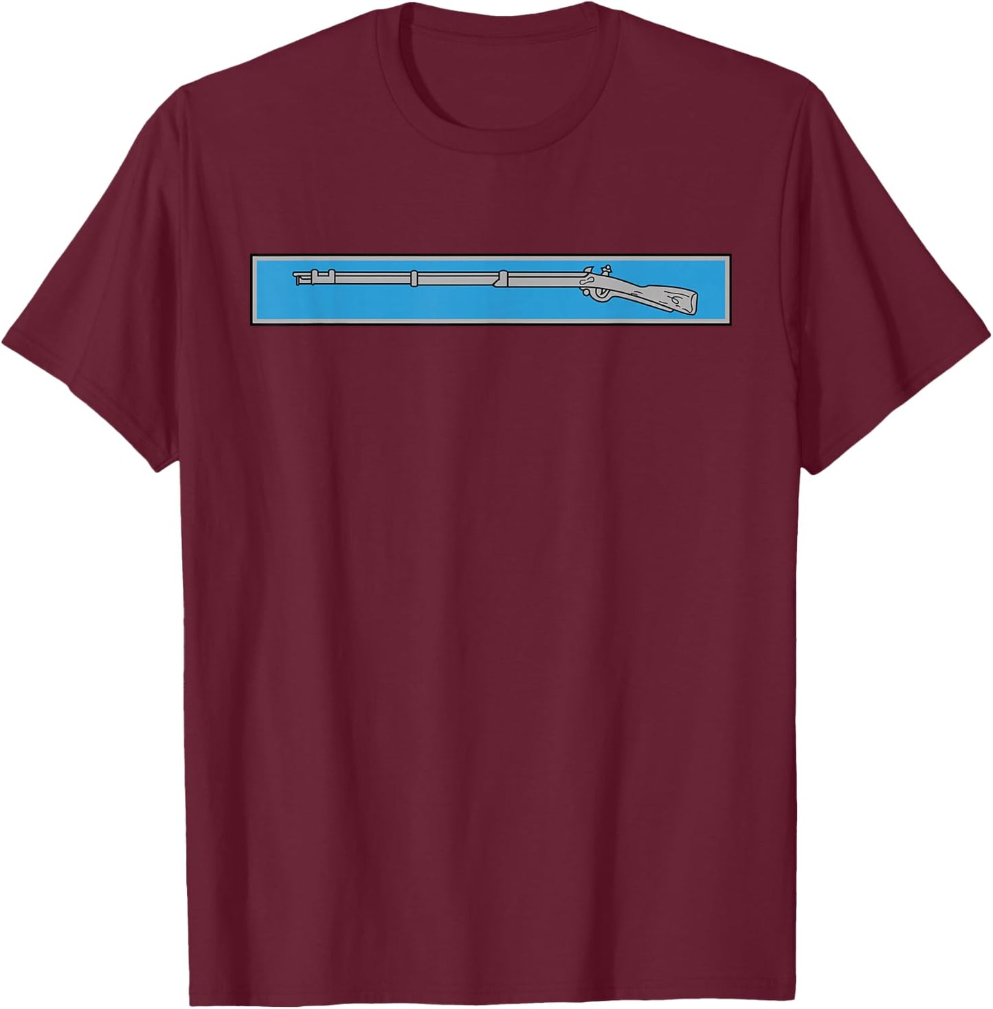 US Army EIB - Expert Infantryman Badge - 11 Bravo - 11B T-Shirt - T-Shirt | Maroon
