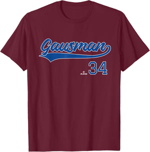 Vintage Gameday Kevin Gausman Toronto MLBPA T-Shirt - T-Shirt | Maroon