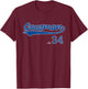 Vintage Gameday Kevin Gausman Toronto MLBPA T-Shirt - T-Shirt | Maroon