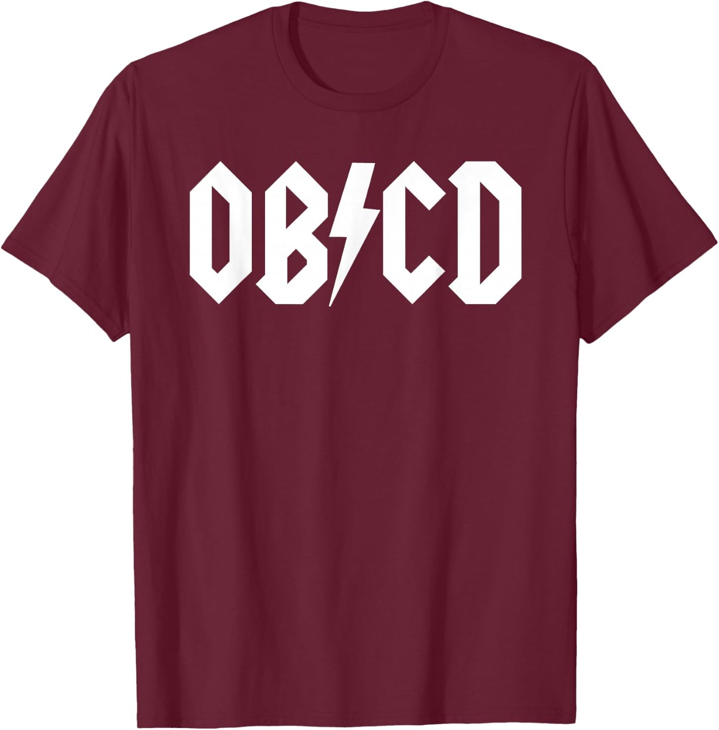 Ob/cd T-Shirt - T-Shirt | Maroon