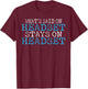 Whats said on Headset stays on Headset Theater T-Shirt - T-Shirt | Maroon