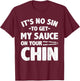 Funny BBQ Women BBQ Barbeque Smoking Barbecue Sauce T-Shirt - T-Shirt | Maroon