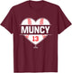 Vintage Baseball Bat Gameday Max Muncy Los Angeles MLBPA T-Shirt - T-Shirt | Maroon