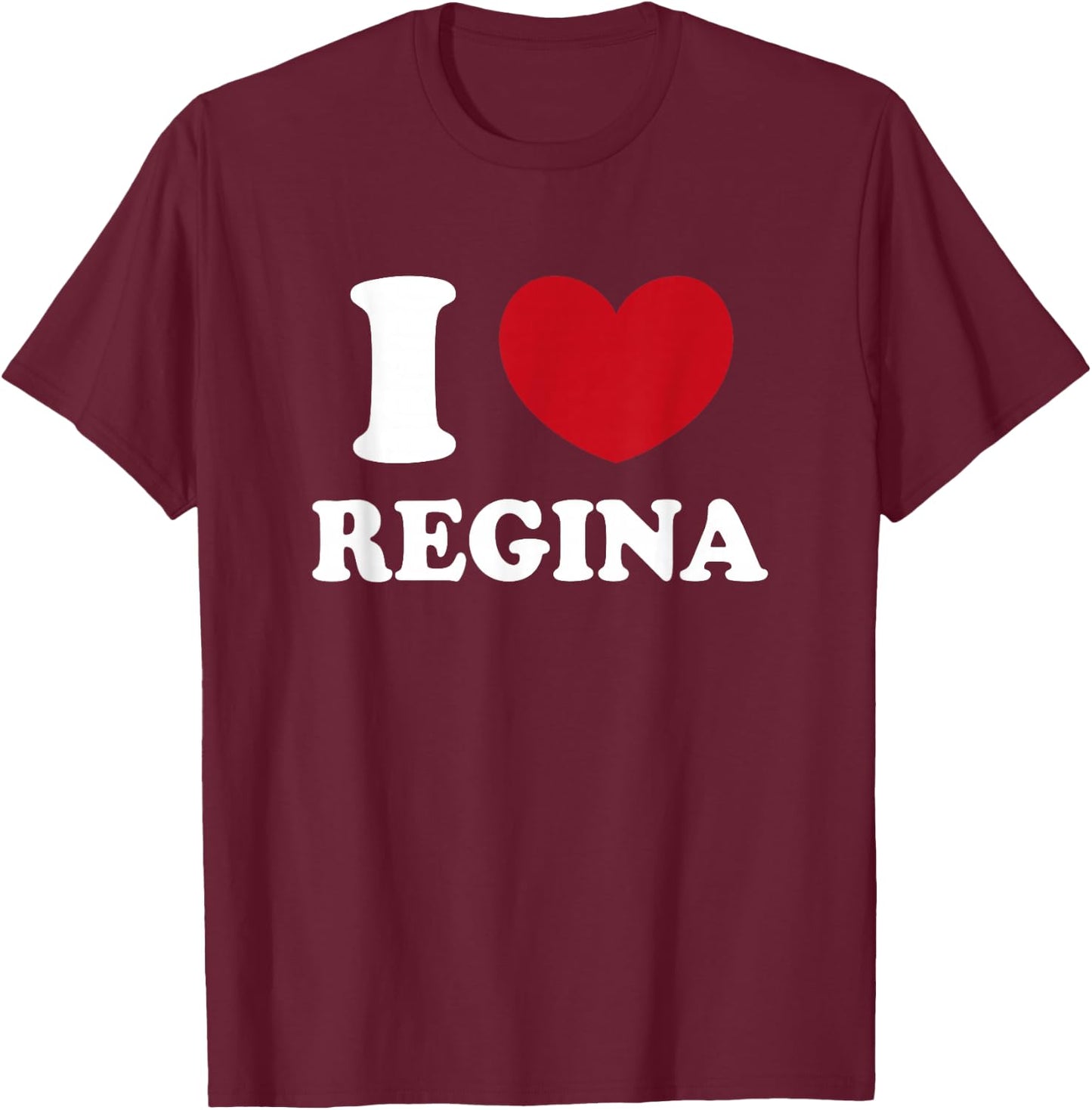 Regina T-Shirt - T-Shirt | Maroon