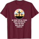 Romans 8:28 8 28 God Jesus Religious Quote Christian Salty T-Shirt - T-Shirt | Maroon