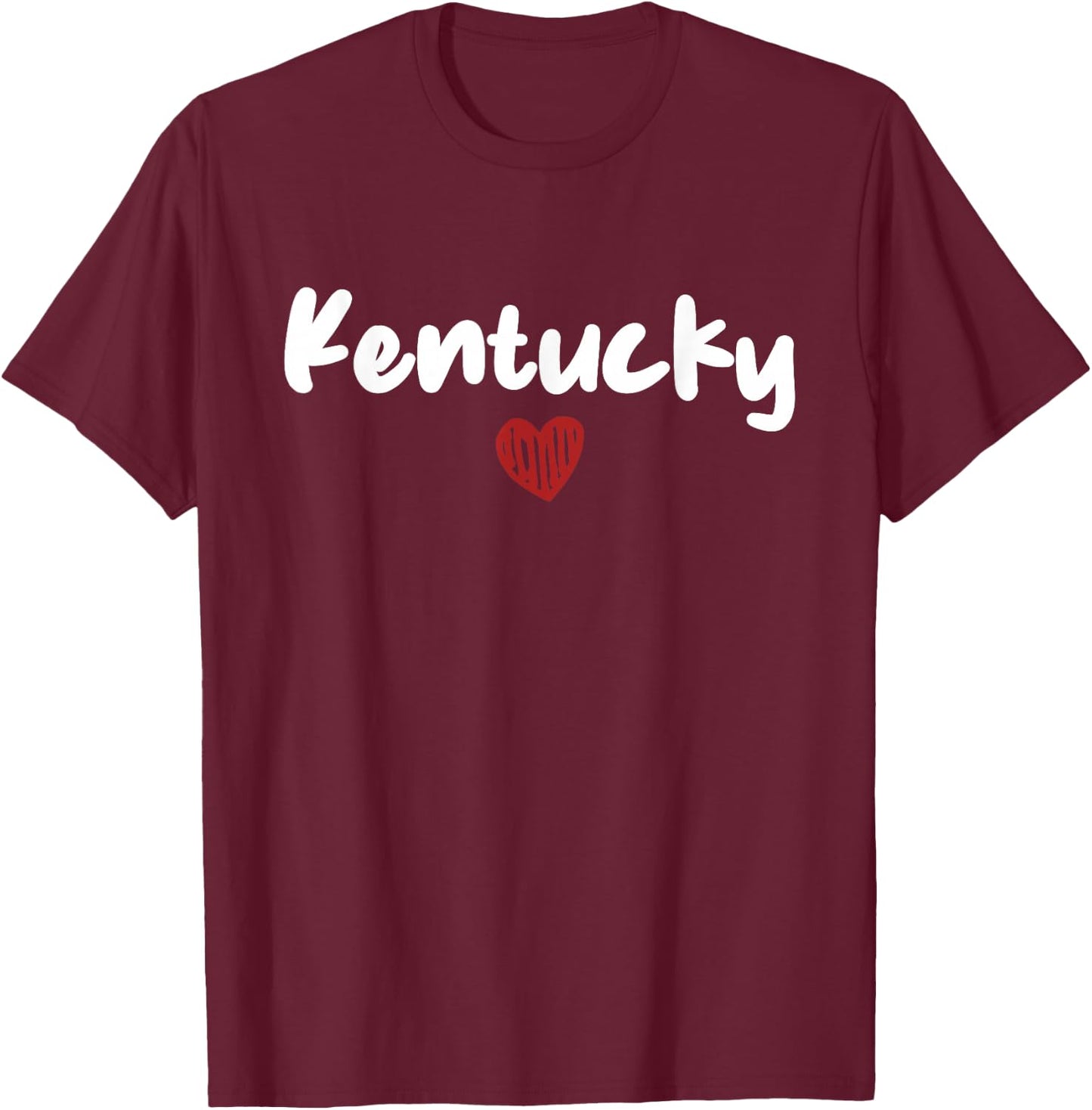Kentucky - I Love Kentucky - Classic T-Shirt - T-Shirt | Maroon