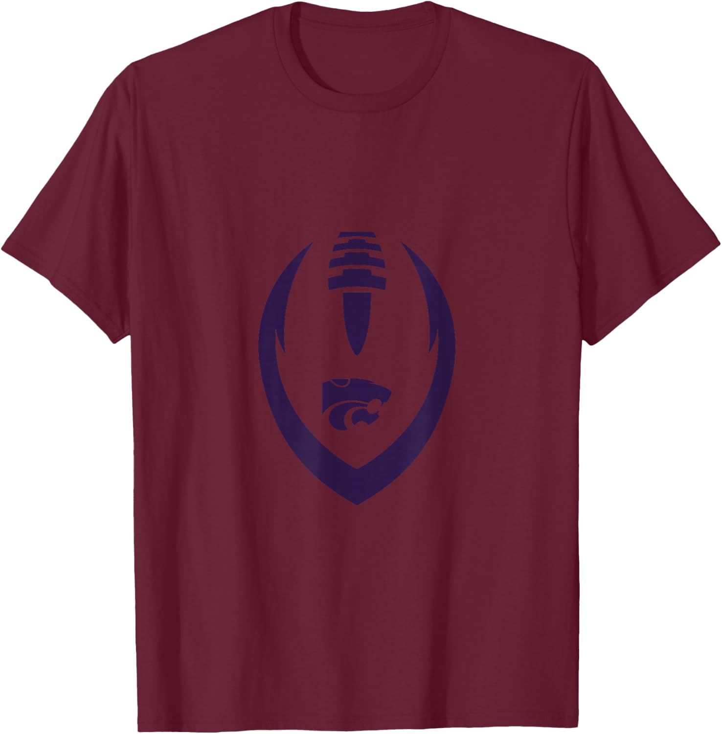 Kansas State Wildcats | Official NCAA University | TDKNST02 T-Shirt - T-Shirt | Maroon