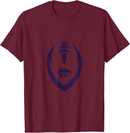 Kansas State Wildcats | Official NCAA University | TDKNST02 T-Shirt - T-Shirt | Maroon