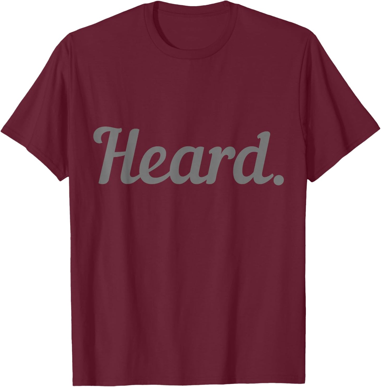 Heard Chef Restaurant Slang Culinary School Cooking T-Shirt - T-Shirt | Maroon