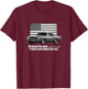 Plymouth Road Runner American Muscle Car 60s 70s Old is Gold T-Shirt - T-Shirt | Maroon