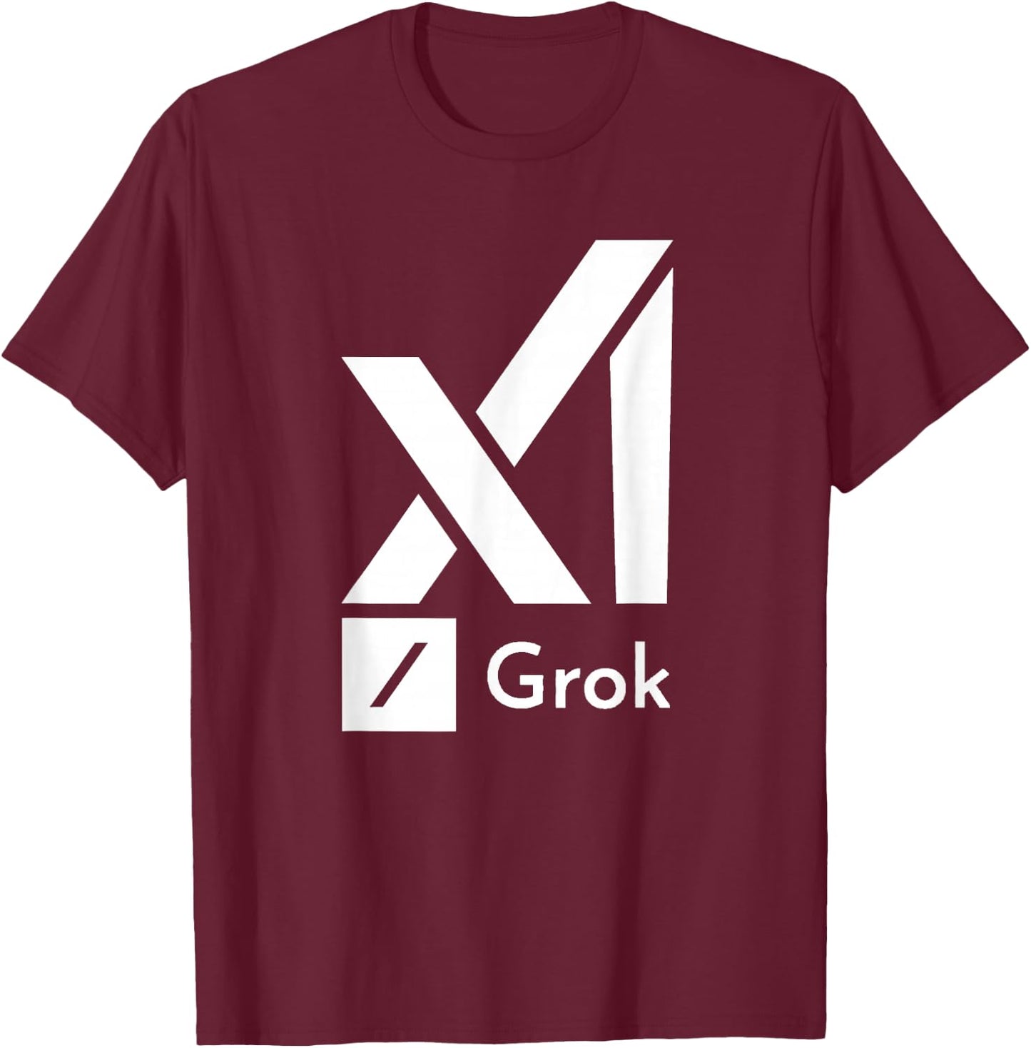Grok AI - World's Funniest Artificial Intelligence Software T-Shirt - T-Shirt | Maroon