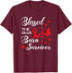 Blessed To Be Called Burn Survivor Awareness Fire Accident T-Shirt - T-Shirt | Maroon