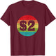 I Want My Two Dollars $2 Funny 80s Saying Movie Humor T-Shirt - T-Shirt | Maroon