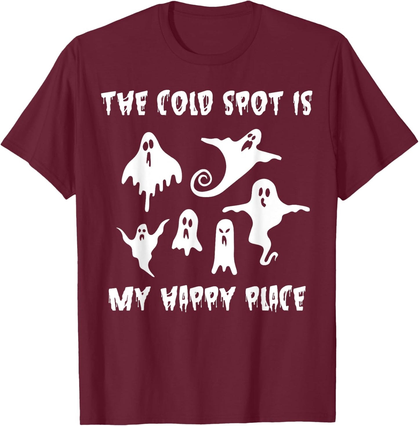 Phasmophobia - Ghost Hunter - Paranormal Investigator T-Shirt - T-Shirt | Maroon