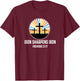 Proverbs 27:17 27 17 God Jesus Religious Iron Sharpens Iron T-Shirt - T-Shirt | Maroon