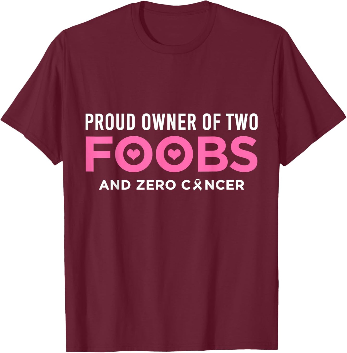 Funny Mastectomy Recovery Desgin - Post Mastectomy T-Shirt - T-Shirt | Maroon