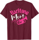 Baritone Mom Marching Band Mother Mama Player T-Shirt - T-Shirt | Maroon