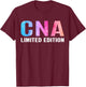 CNA Certified Nursing Assistant Gifts CNA Humor Black -Adults Small Regular Fit Short Sleeve T-Shirt - T-Shirt | Maroon