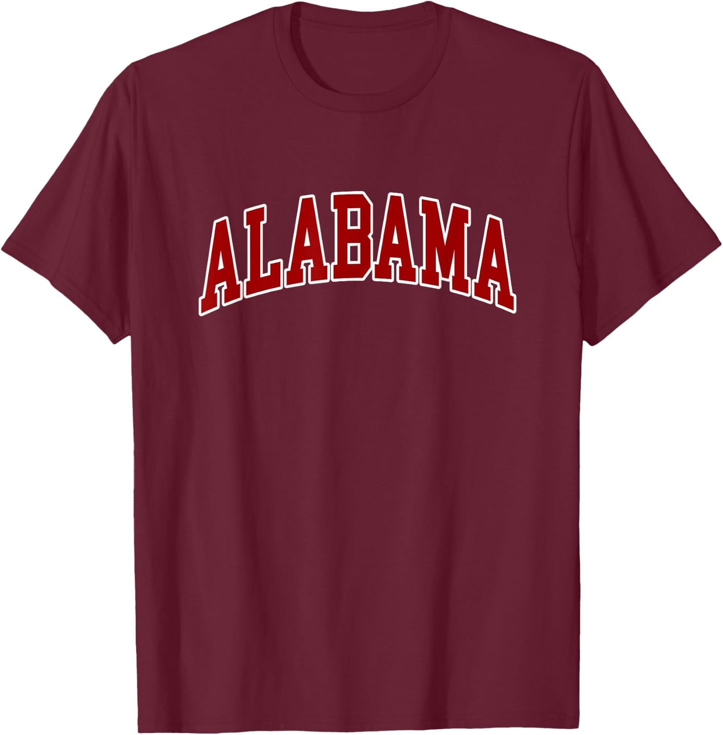 ALABAMA - Throwback Design - Classic T-Shirt - T-Shirt | Maroon