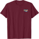 Shortboards Hang Ten The Perfect Wave Surfer Paradise Design T-Shirt - T-Shirt | Maroon