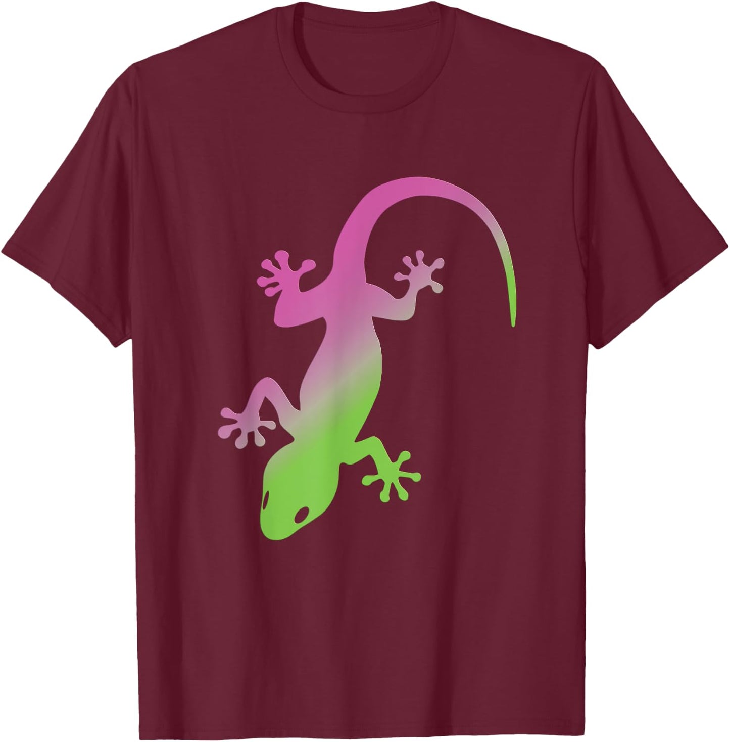 Lizard terrarium reptiles T-Shirt - T-Shirt | Maroon