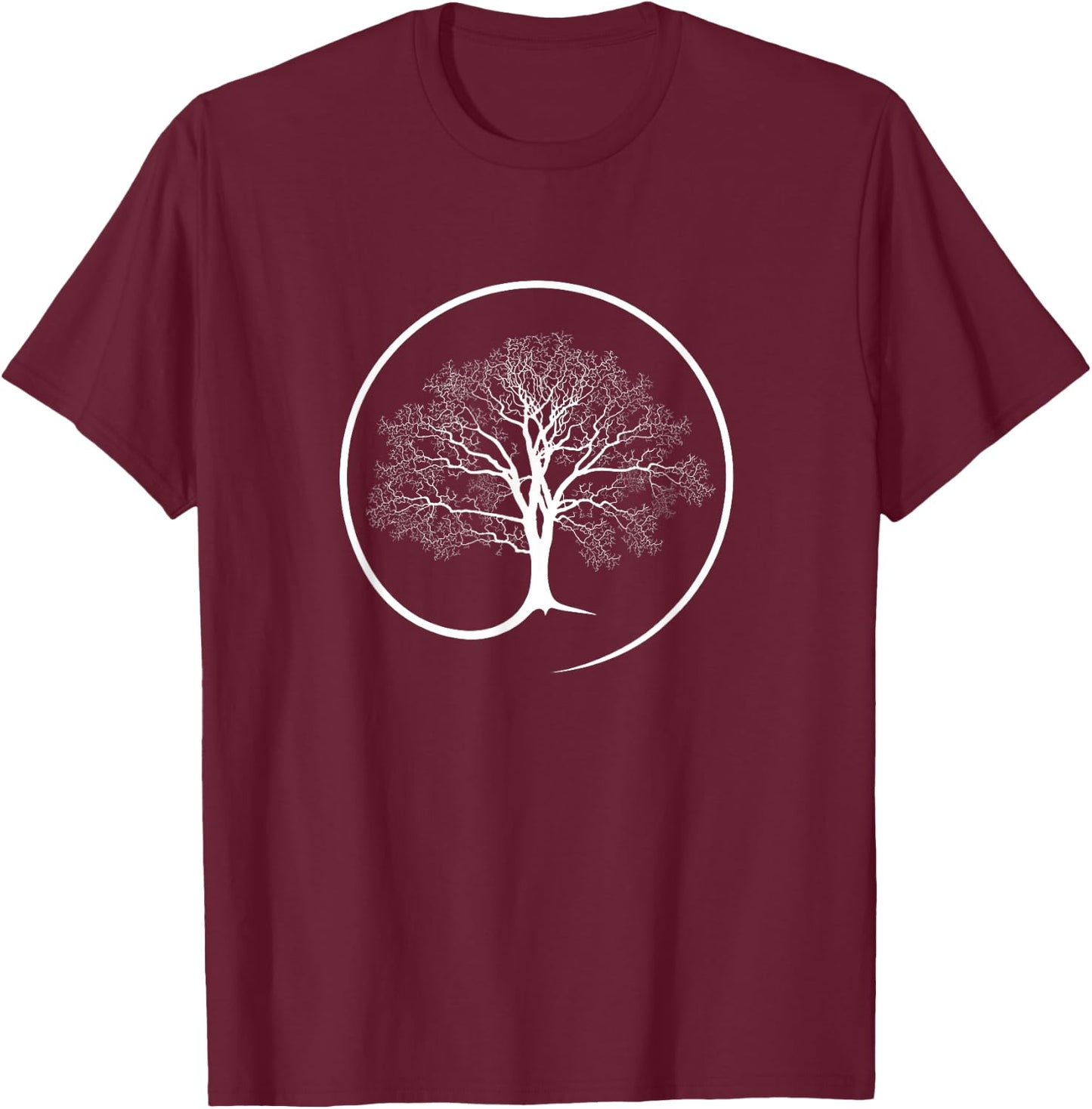Oak Tree hugger T-Shirt - T-Shirt | Maroon