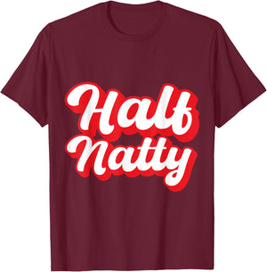 Half Natty Fitness T-Shirt - T-Shirt | Maroon