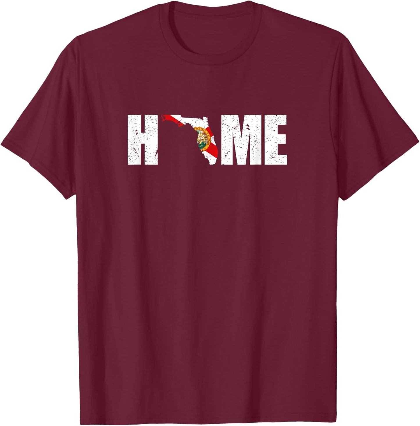 Florida Home T-Shirt - T-Shirt | Maroon