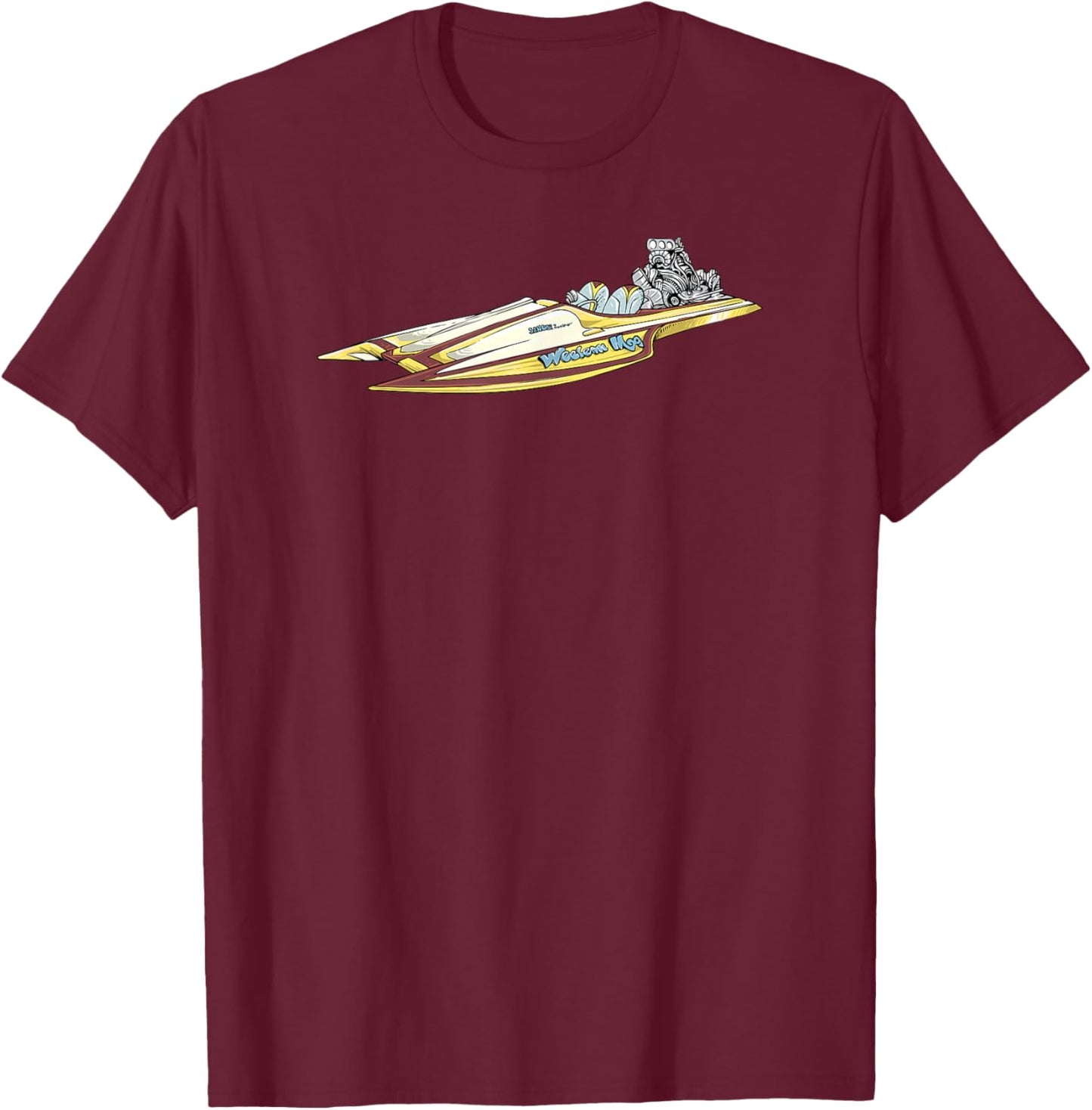 Drag Boat Racing I Drag Boat Driver Speedboat driver T-Shirt - T-Shirt | Maroon