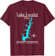 Lake Lorelei, Ohio T-Shirt - T-Shirt | Maroon