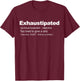 Definition T-Shirt - T-Shirt | Maroon