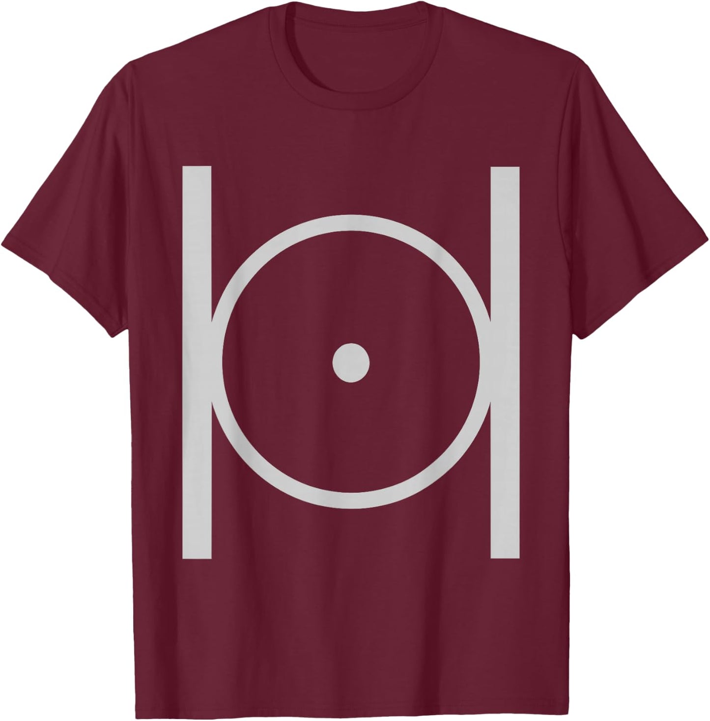 Masonic Point Within A Circle Mason Freemason T-Shirt - T-Shirt | Maroon